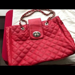 Aldo Tote Bag with Chain Straps